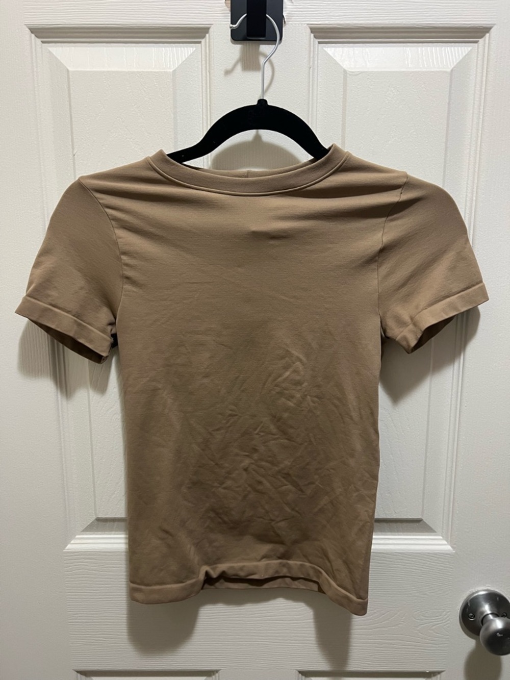 ASOS Tan Short Sleeve Crewneck Shirt